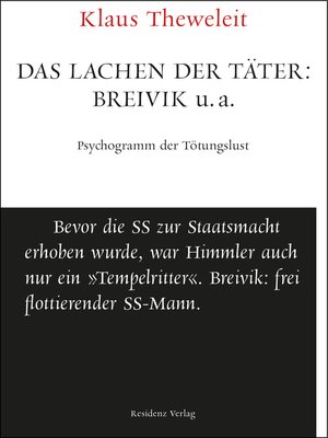 cover image of Das Lachen der Täter